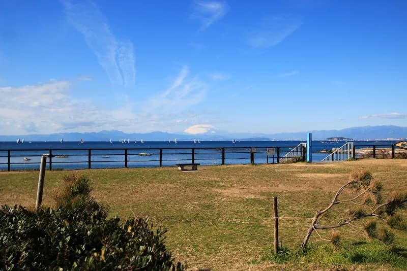 View of Hayama Park in Hayama, Kanagawa