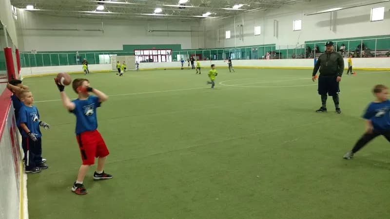 Hayes Arena ice skating rink in Apple Valley, MN
