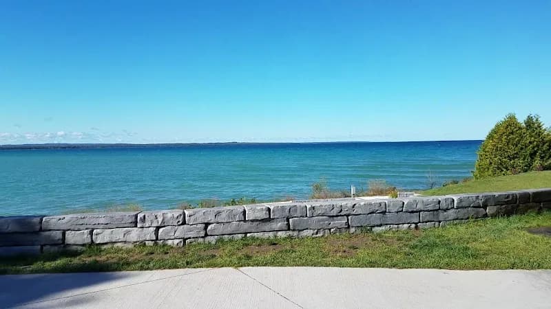 View of Headlands International Dark Sky Park in Mackinaw City, MI