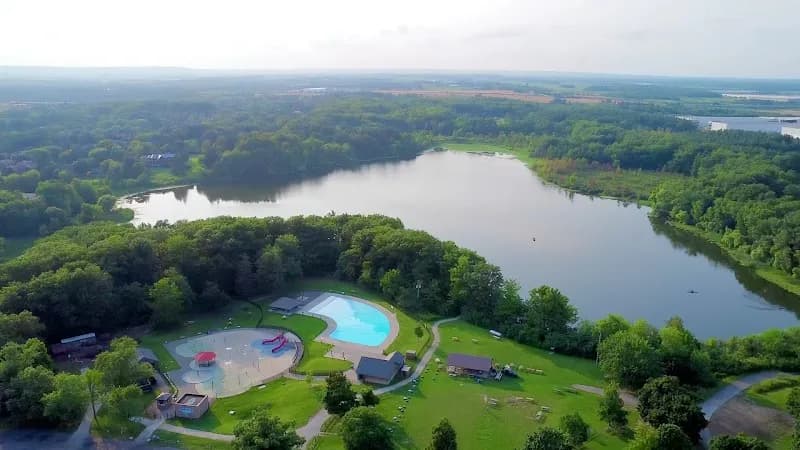 View of Heart Lake Conservation Park in Brampton, ON
