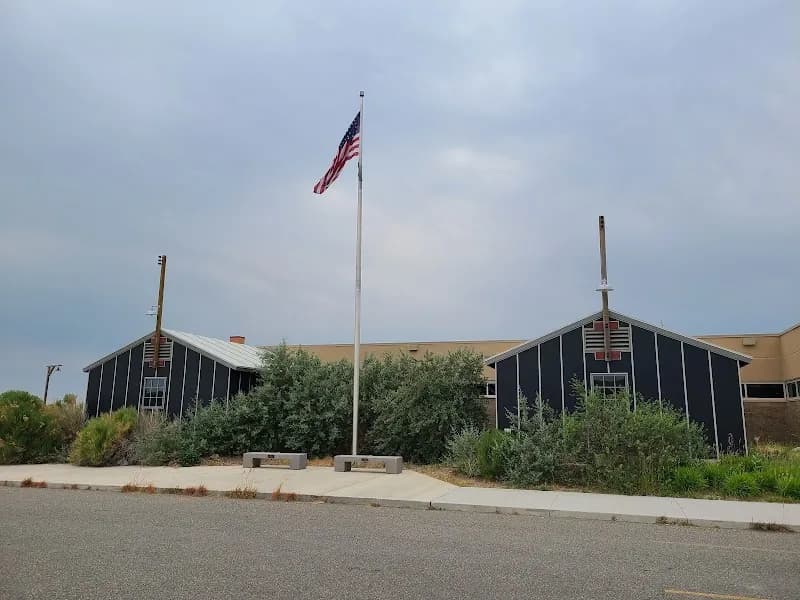 View of Heart Mountain Interpretive Center in Cody, WY