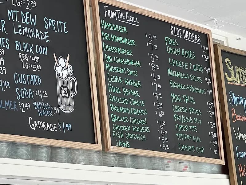 View of Hefner's Custard in Grafton, WI