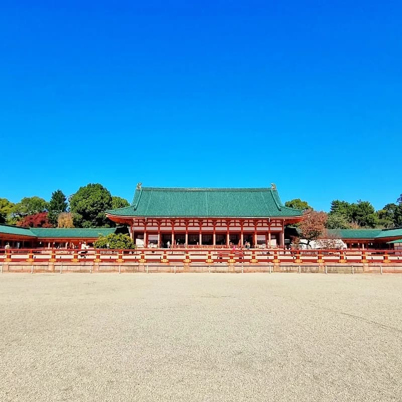 View of Heian-jingū Shrine in Kyoto, KT