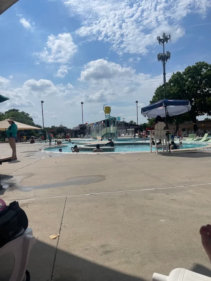 View of Heights Family Aquatic Center in Richardson, TX