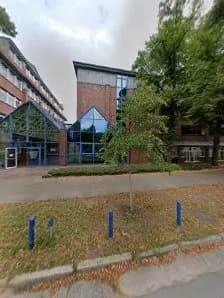 View of Heinrich-Mann-Bibliothek in Strausberg, BB