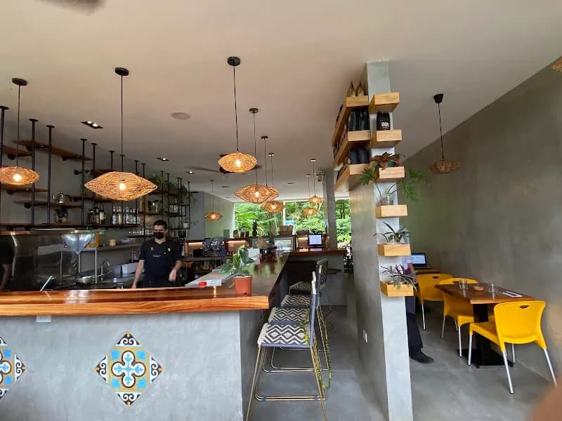 Heladería Sibu Cafe ice cream in Santa Ana, SJ