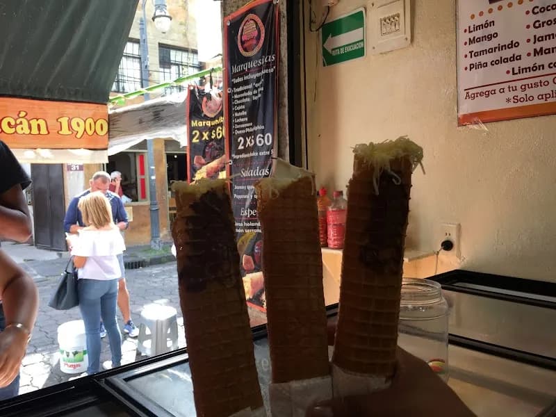 Helados Abasolo ice cream in Coyoacán, CDMX
