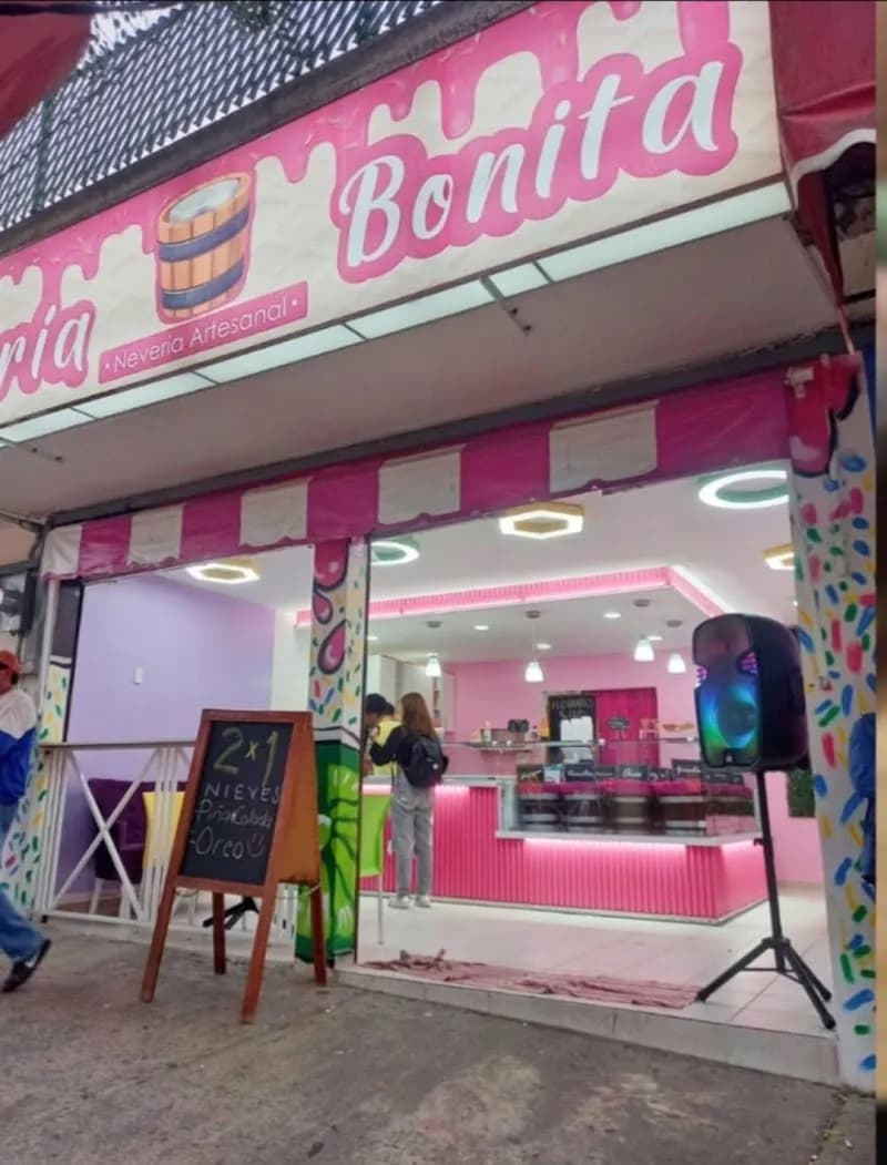 Helados Artesanales del Bosque ice cream in Naucalpan, Edomex