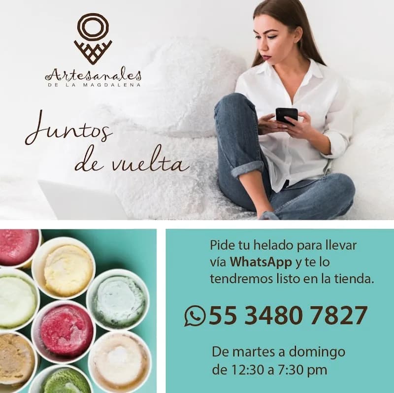 View of Helados Artesanales La Magdalena in La Magdalena Contreras, CDMX