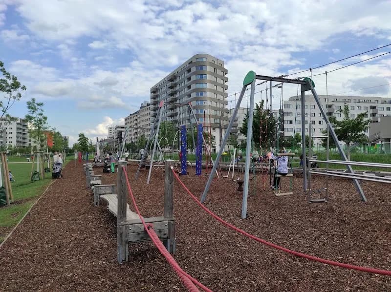 View of Helmut-Zilk-Park in Favoriten, VIE