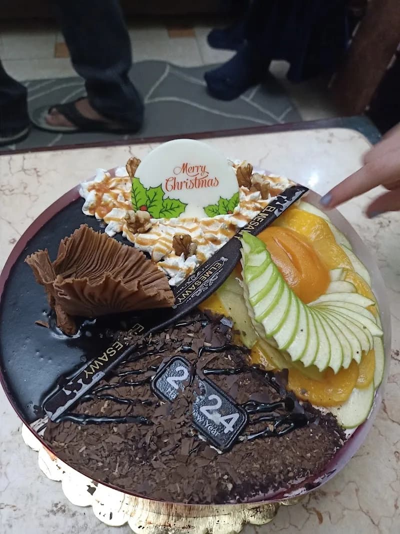 View of Helwan Ice Cream and Dessert District in Helwan, Cairo