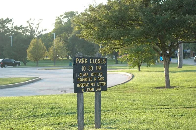 View of Heman Park in University City, MO