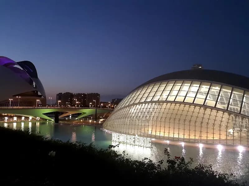 View of Hemisfèric in Valencia, VC