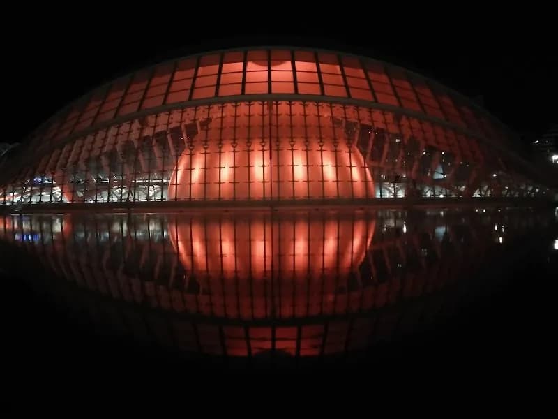 View of Hemisfèric in Valencia, VC