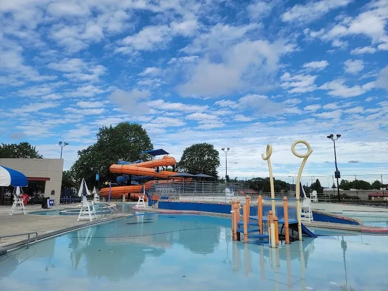 View of Henry Moses Aquatic Center in Renton, WA