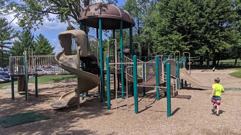 View of Heritage Park in Farmington Hills, MI