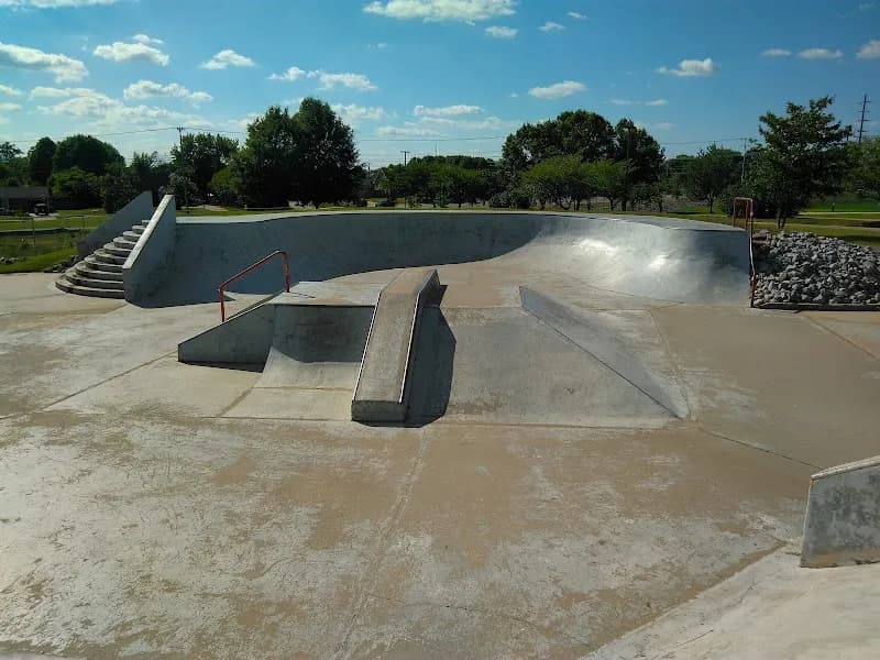 Heritage Skate Park skateboard park in Clarksville, IN