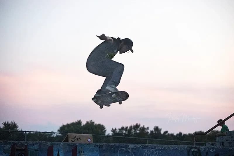 View of Heritage Skate Park in Clarksville, IN