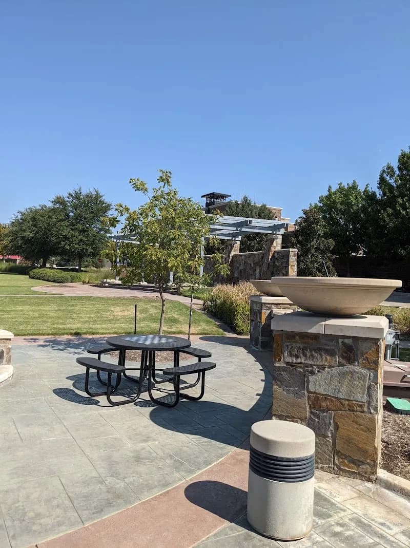 Heritage Village Plaza park in Hurst, TX