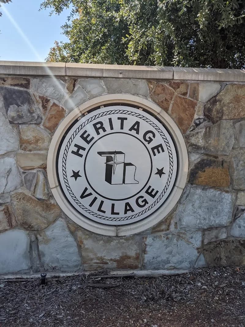 View of Heritage Village Plaza in Hurst, TX