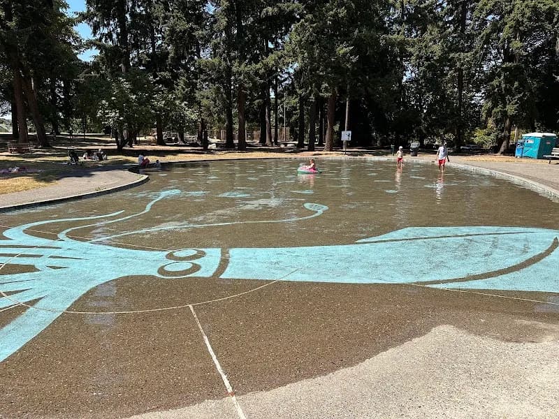 View of Hiawatha Playfield in West Seattle, WA