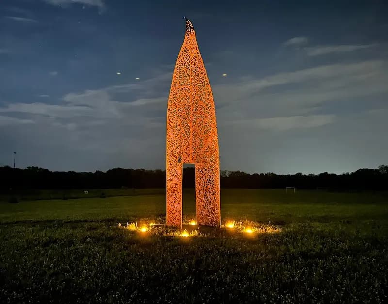 View of Hickory Glen Park in Pleasant Hill, IA