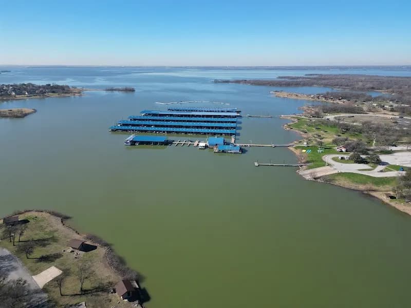 View of Hidden Cove Park in The Colony, TX