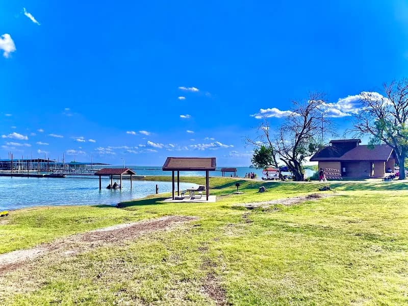 View of Hidden Cove Park in The Colony, TX