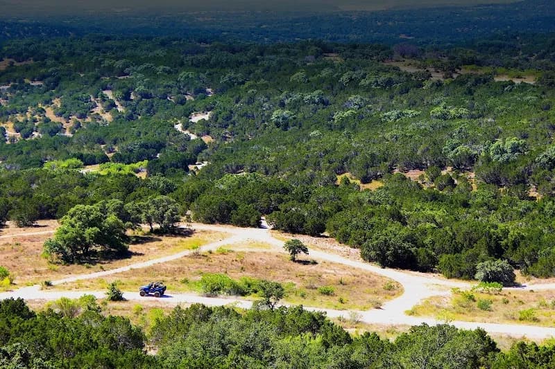 Hidden Falls Adventure Park park in Marble Falls, TX