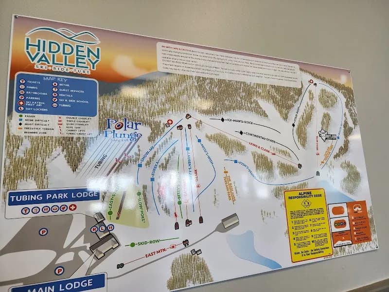 View of Hidden Valley Ski Resort in Wildwood, MO