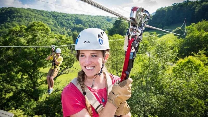 High Gravity Adventures Zip Line & Aerial Park tourist attraction in Fayetteville, WV