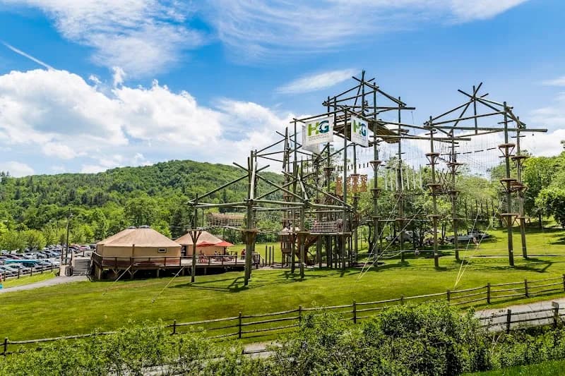 View of High Gravity Adventures Zip Line & Aerial Park in Fayetteville, WV