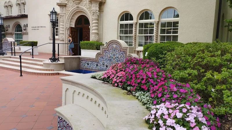 View of Highland Park Harvey R. "Bum" Bright Library in Highland Park, TX