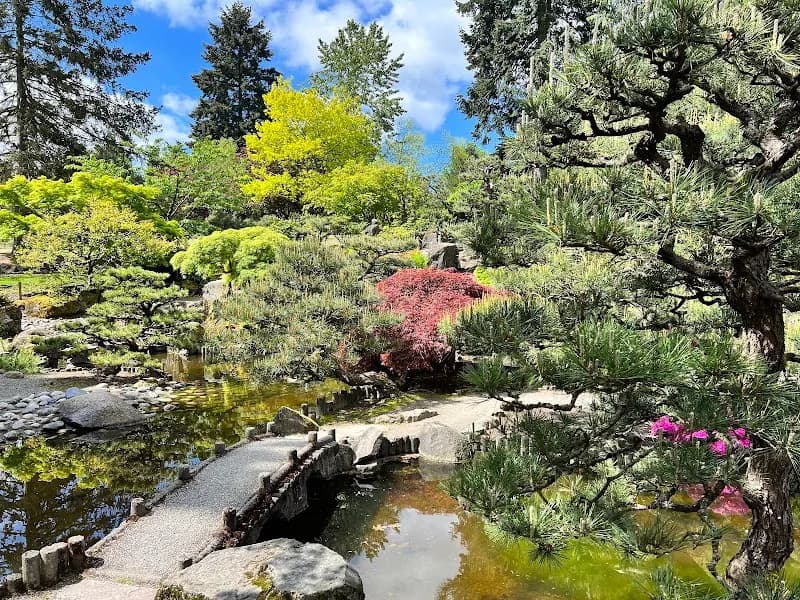 View of Highline SeaTac Botanical Garden in SeaTac, WA
