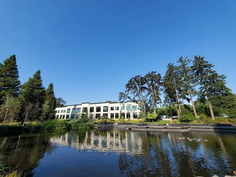 View of Hillsboro Brookwood Library in Hillsboro, OR