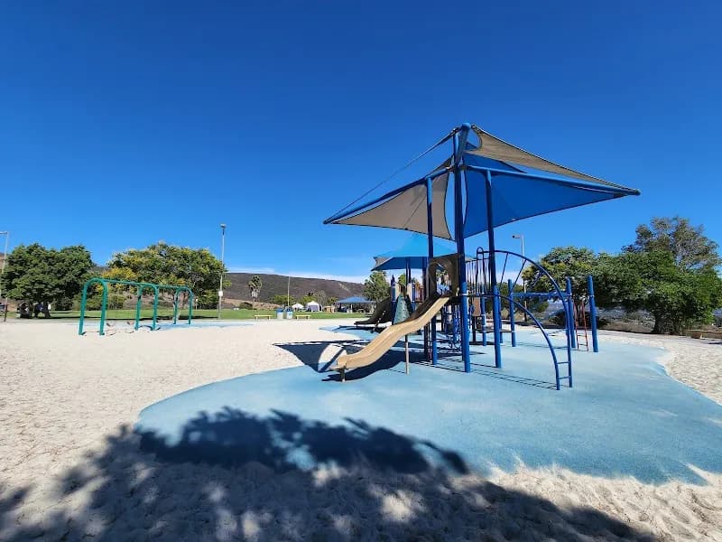 View of Hilltop Community Park and Recreation Center in Rancho Peñasquitos, CA