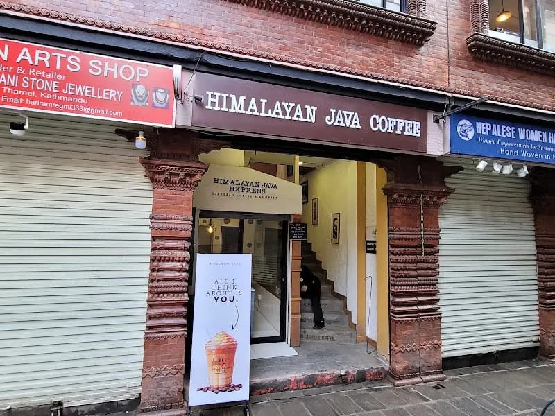 Himalayan Java Coffee cafe in Kathmandu, BAG