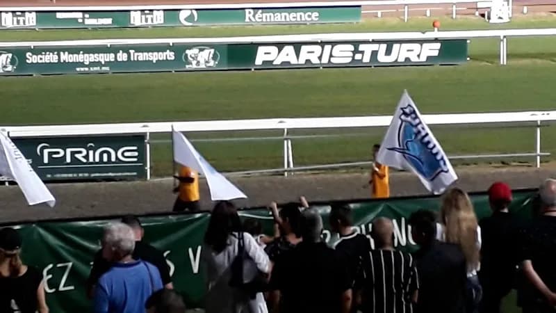 View of Hippodrome de la Côte d’Azur in Cagnes-sur-Mer, PACA