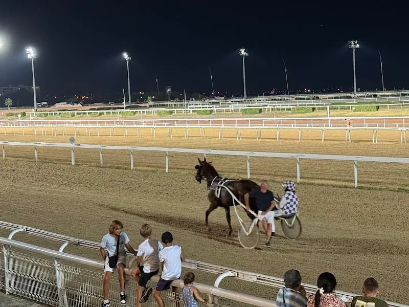 View of Hippodrome de la Côte d’Azur in Cagnes-sur-Mer, PACA