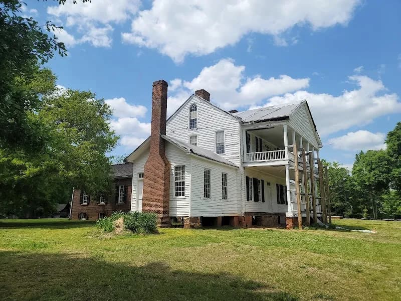 View of Historic Brattonsville in Fort Mill, SC