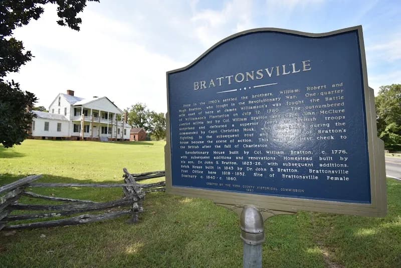 View of Historic Brattonsville in Fort Mill, SC