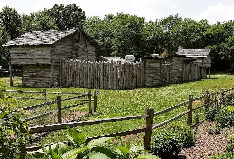 View of Historic Mansker's Station in Goodlettsville, TN