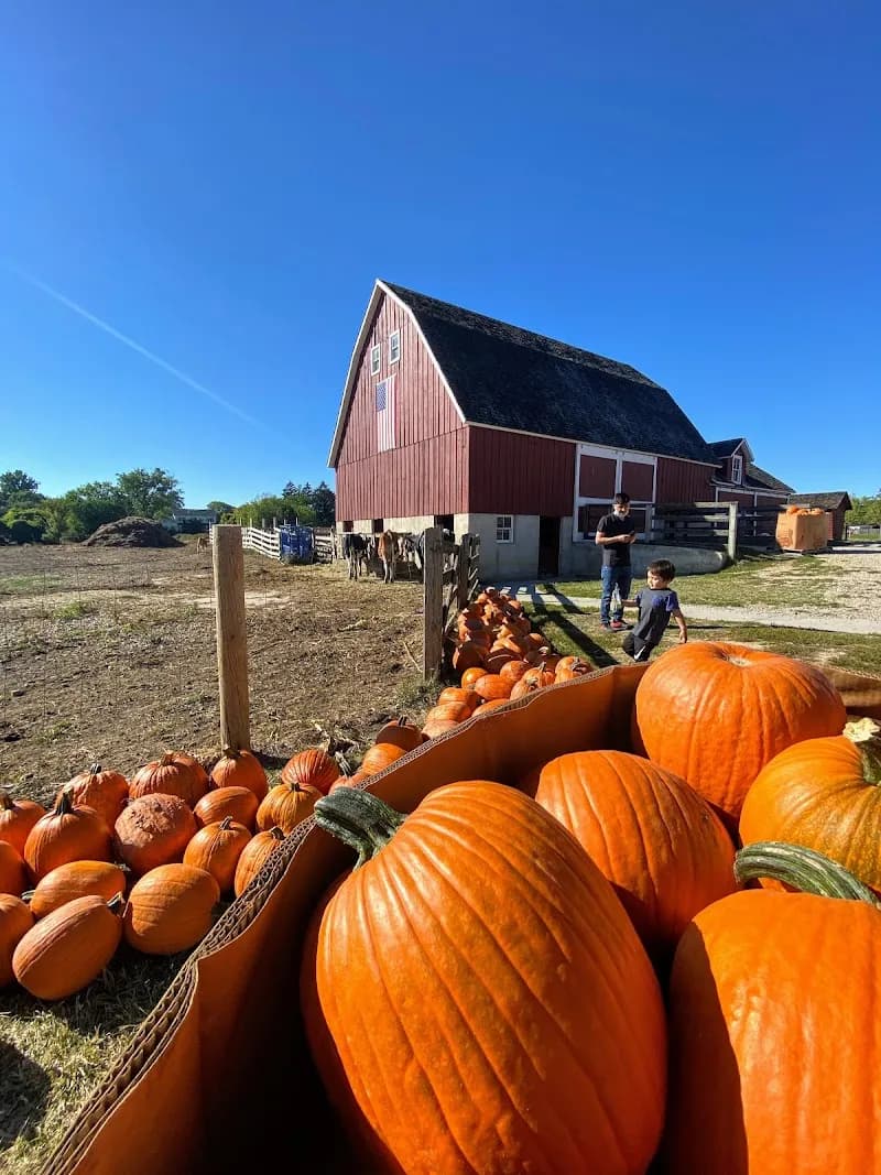 View of Historic Wagner Farm in Glenview, IL