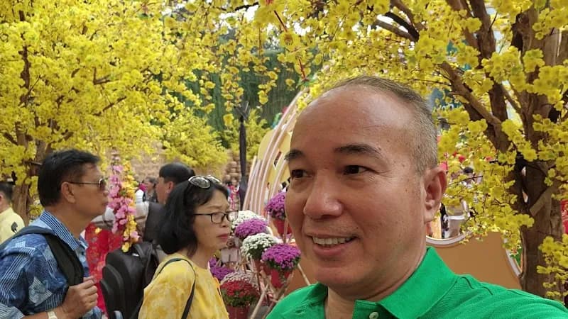 View of Ho Chi Minh City Youth Cultural House in Tan Binh, HCMC