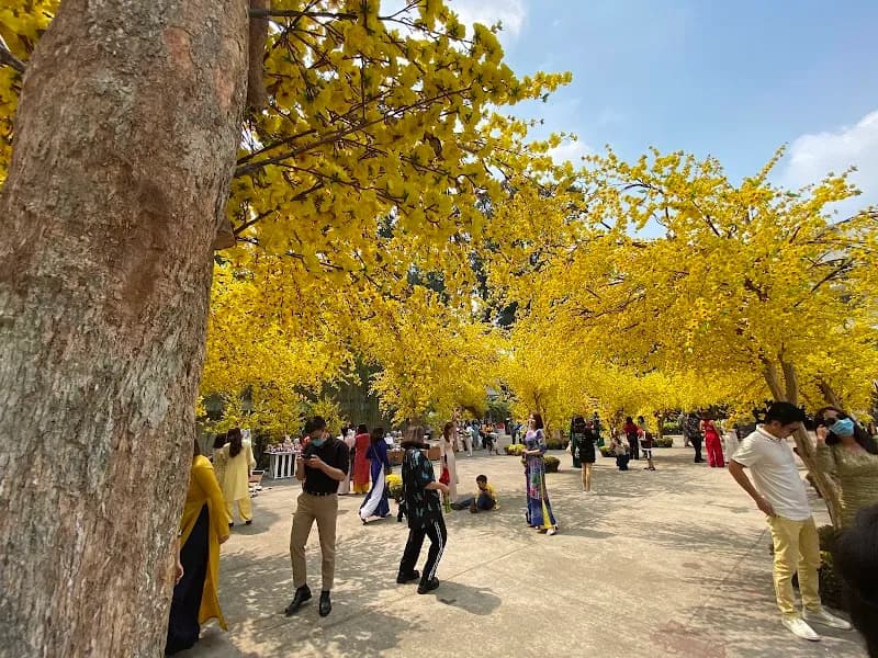 View of Ho Chi Minh City Youth Cultural House in Tan Binh, HCMC