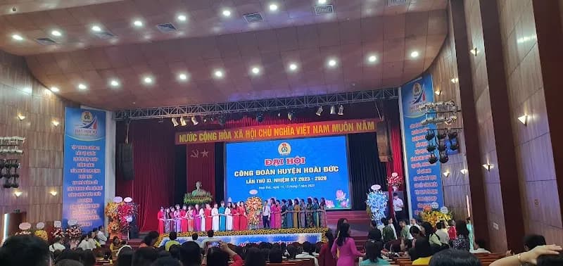 View of Hoài Đức Community Library in Hoài Đức, HN
