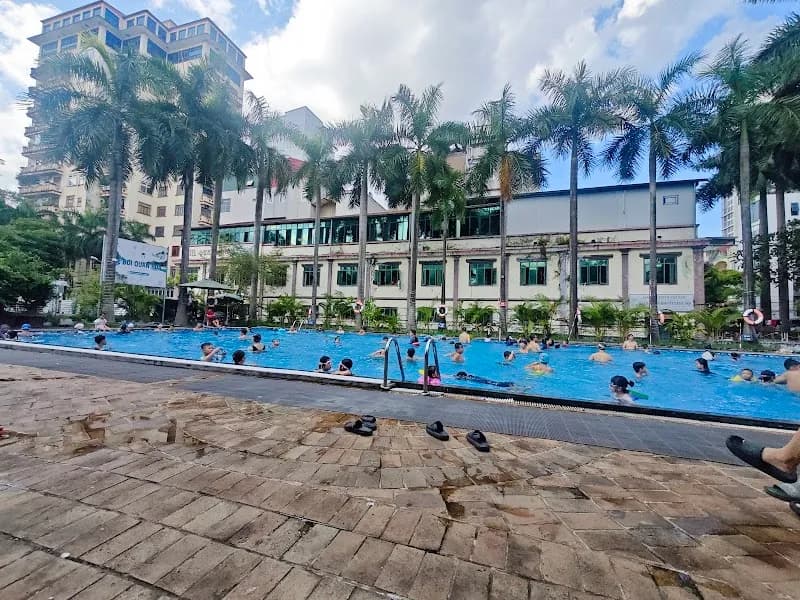 View of Hoa Lan Swimming Pool in Cầu Giấy, HN