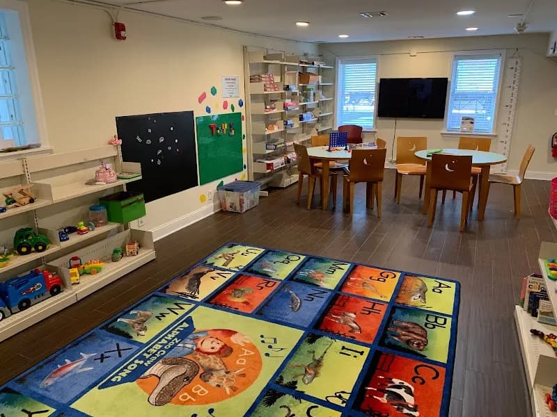 View of Hoboken Public Library in Hoboken, NJ