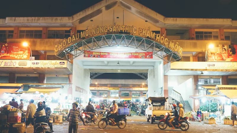 Hoc Mon Agricultural Products Wholesale Market farmers market in Hoc Mon, HCMC