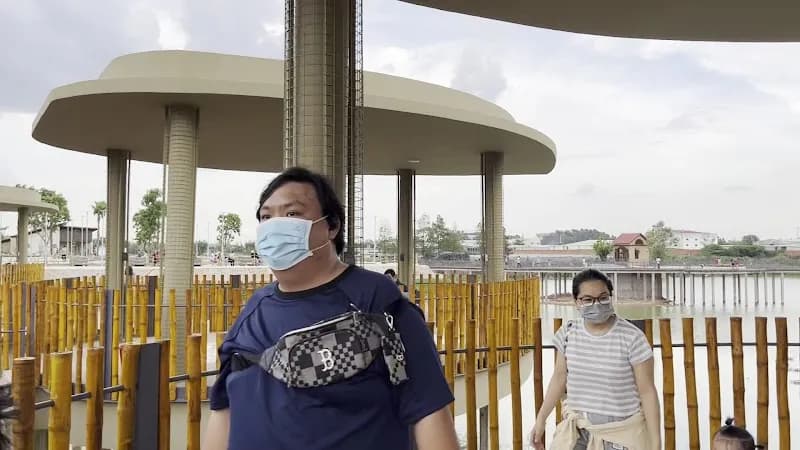 View of Hoc Mon Eco-tourism Park in Hoc Mon, HCMC